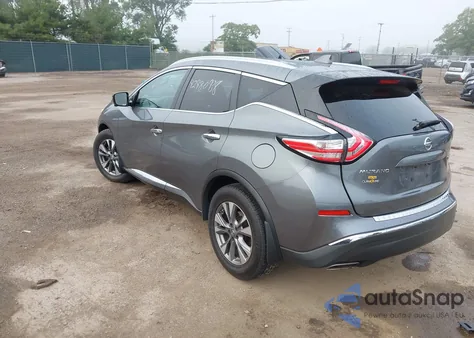 2017 Nissan Murano Sl z USA, uszkodzony, nr VIN 5N1AZ2MH6HN184411